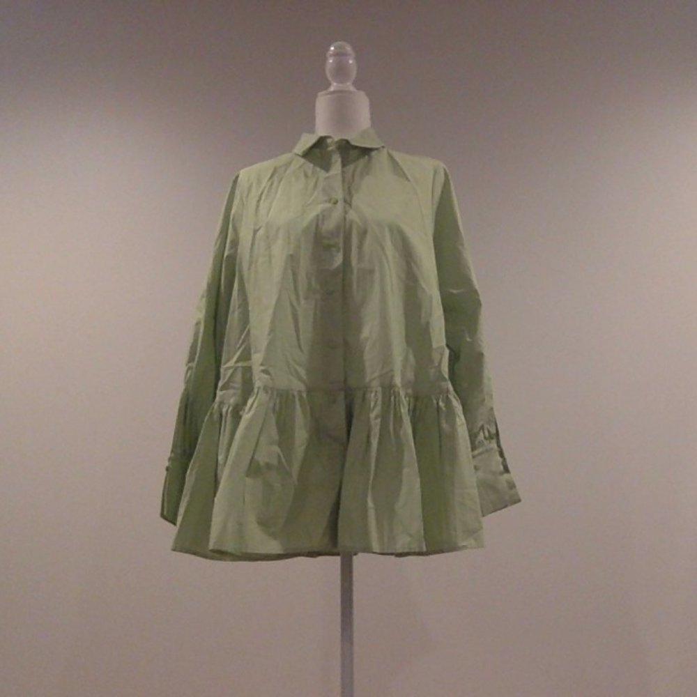 NWT H&M Oversized Peplum Blouse